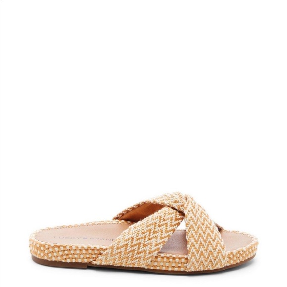 Lucky Brand Yellow Fynna Sandal Size 9 - Picture 5 of 6